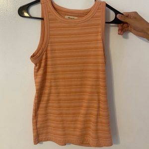 NWOT XS Madewell Striped Tank